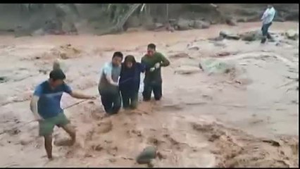 Download Video: Las intensas lluvias causan graves inundaciones en la región peruana de San Martín