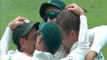 Nortje takes two wickets in two balls as South Africa fight back