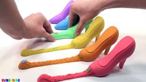 Learn Colors Kinetic Sand High Heels And Learn...