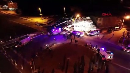 Deprem bölgesinde drone’lar hızlı müdahaleyi sağladı