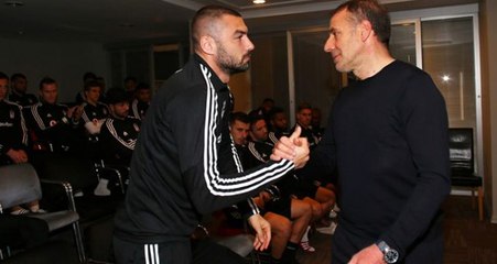 Abdullah Avcı, Beşiktaş'a veda etti