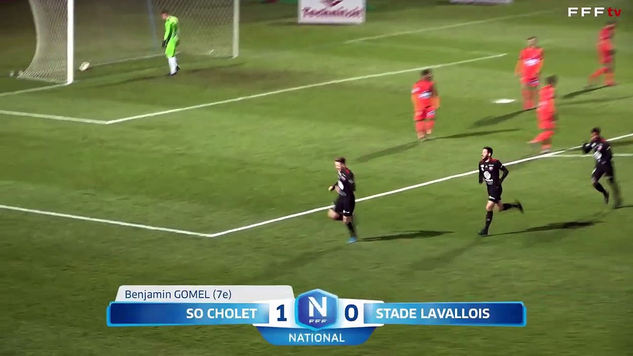 (J19)  SO Cholet 2 - 2 Stade Lavallois, le résumé