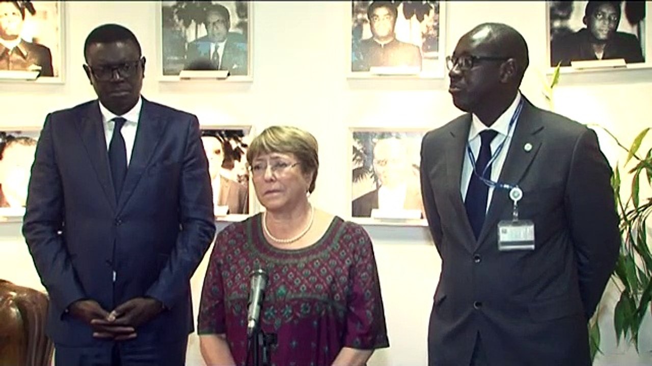 Haut-Commissaire de l'ONU aux droits de l’homme, Michelle Bachelet a échangé avec Ilunga Ilunkamba