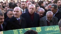 Cumhurbaşkanı Erdoğan, 9 yaşındaki Muhammed Salih Civalek ve annesi Ayşe Civalek'in cenazesine katıldı