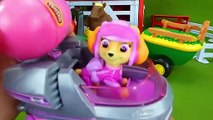 Paw Patrol Toys Rescue Farm Animals John Deere Tractor Funny Toy Stories Play Doh Surprise Eggs Toys