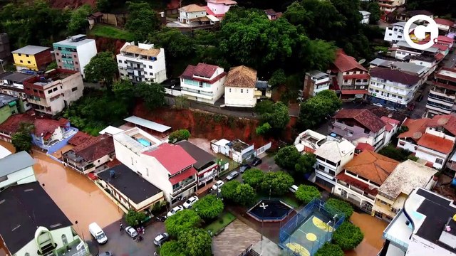 Chuva no ES: imagens aéreas mostram a situação de Iúna