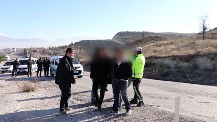 Hırsızlık şüphelileri kovalamaca sonucu yakalandı