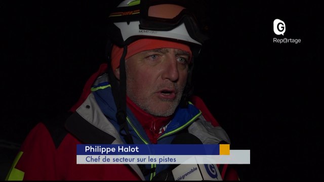 Reportage - Un itinéraire de ski de randonnée nocturne à Chamrousse