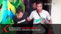 Detik-Detik Pelaku Begal di Warteg Jaksel Ditangkap Polisi