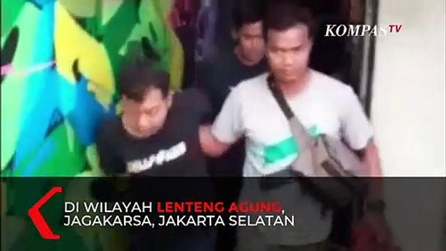 Detik-Detik Pelaku Begal di Warteg Jaksel Ditangkap Polisi
