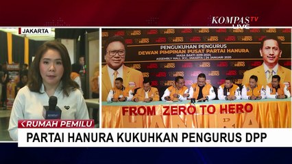 Proses Panjang Sampai Acara Pengukuhan DPP Partai Hanura Masa Bakti 2019 - 2024