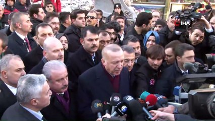 Cumhurbaşkanı Erdoğan, Mustafa Paşa'da İncelemelerde Bulundu