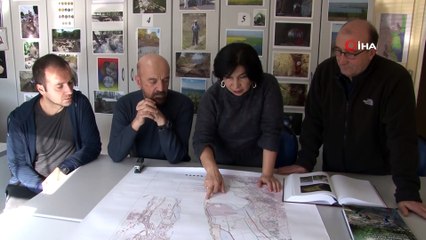 Bathonea kazılarında Afrikalı olduğu düşünülen bir insan iskeletine ulaşıldı