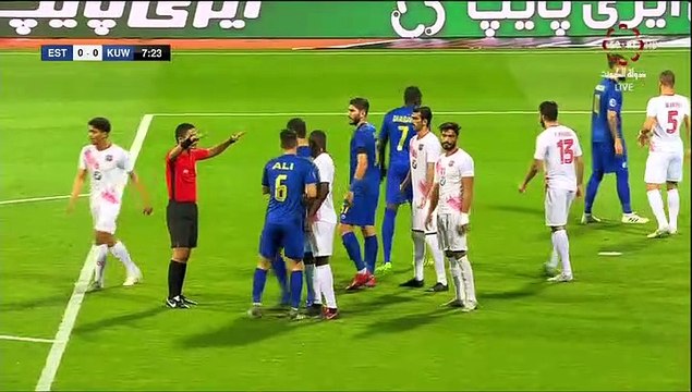 2020-01-25 دوري أبطال آسيا استقلال طهران - إيران و الكويت - الكويت الشوط الاول