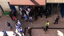 Derbi canario: la afición entra al Estadio de Gran Canaria