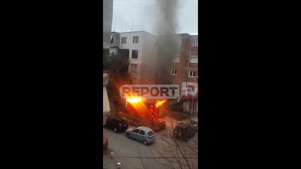 Pamje nga shpërthimi/ Dyqani i bombolave të gazit përfshihet nga flakët!