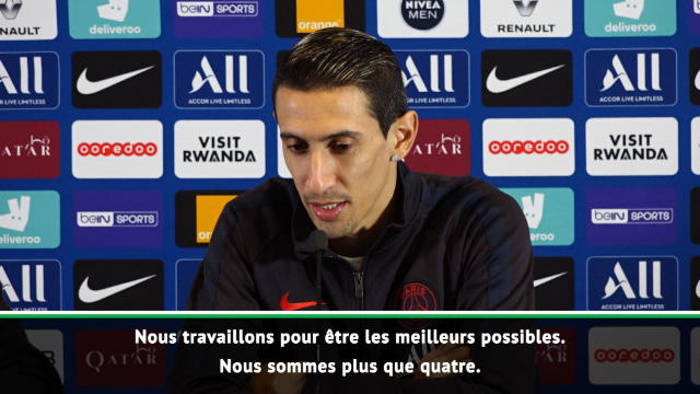 21e j. - Les 4 Fantastiques ? "Un truc de journalistes" pour Di Maria
