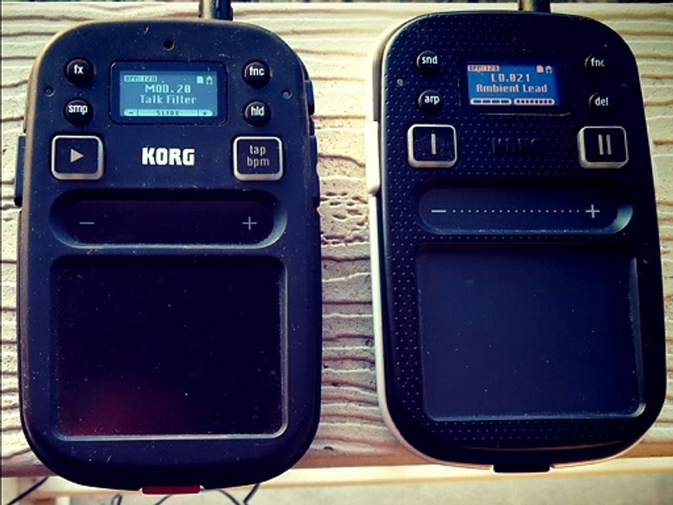 A Song on the Mini Kaossilator and Mini Kaoss Pad
