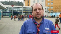 Environ 500 Scouts et guides de France de l'Isère se sont rassemblés à Bourgoin-Jallieu