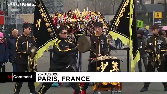 La tour Eiffel à l'heure du Nouvel an chinois