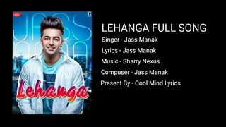 Lehanga - Jass Manak Full Video Song Mainu Lehenga Lede Mehnga Ja Marjaneya Jass Manak Full Song - YouTube