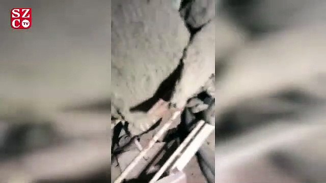 Kurtarma ekipleri ile enkaz altındaki kadının diyaloğu yürekleri dağladı!