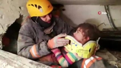 5 yaşındaki kız 24 saat sonra böyle kurtarıldı