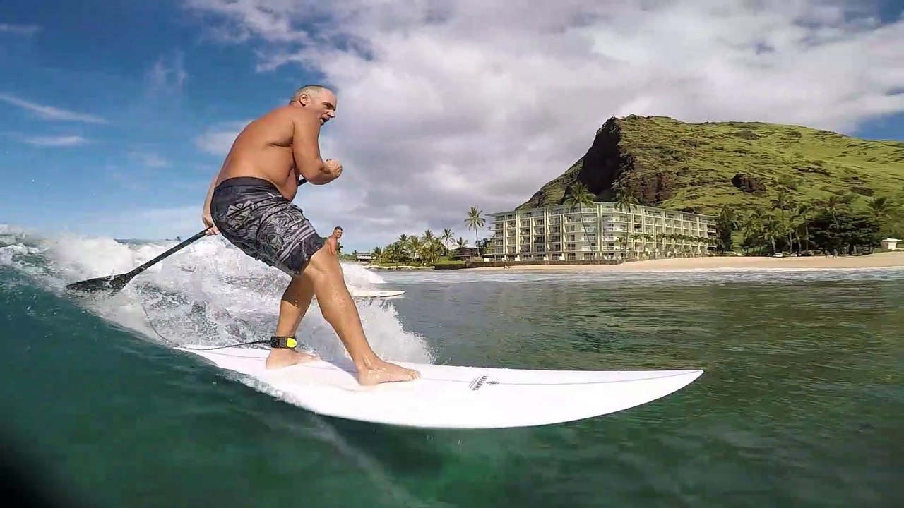 Hawaii Surfing - Makaha, Oahu
