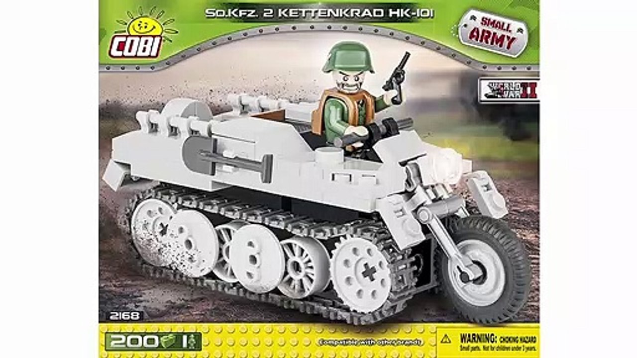 [COBI ] Kettenkrad HK-101 - Speedbuild (WWII Series No. 2168)