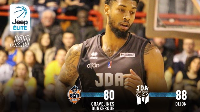 Jeep® ÉLITE : Gravelines-Dunkerque vs Dijon (J20)