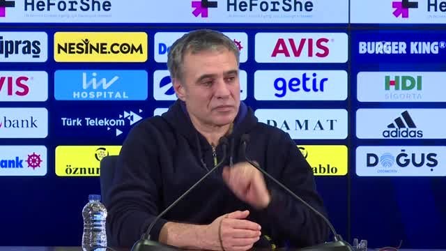 Fenerbahçe-Medipol Başakşehir maçının ardından - Ersun Yanal (2)