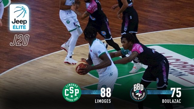Jeep® ÉLITE : Limoges vs Boulazac (J20)