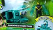 Ben 10 Toys Power Up Cannonbolt Diamondhead Power Tank Action Figure Cartoon Network Toys
