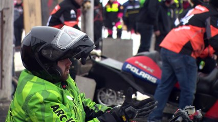 Adrénaline et vitesse au drag de motoneige de Saint-Jean-de-Dieu