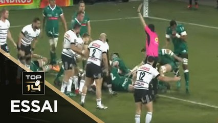 TOP 14 - Essai So'otala FA'ASO'O (CAB) - Brive - Pau - J14 - Saison 2019/2020