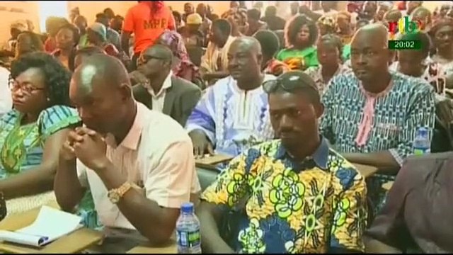 RTB /Conférence du parti politique MPP dans la province du PONI