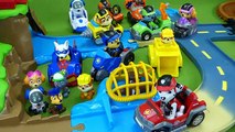 Funny Toy Stories for Kids Paw Patrol Mission Paw Toys Race at Skye and Zuma's Lighthouse Playset-