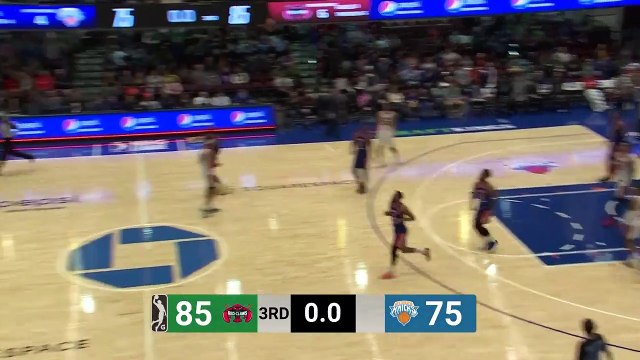 Tyler Hall knocks it down as the clock expires