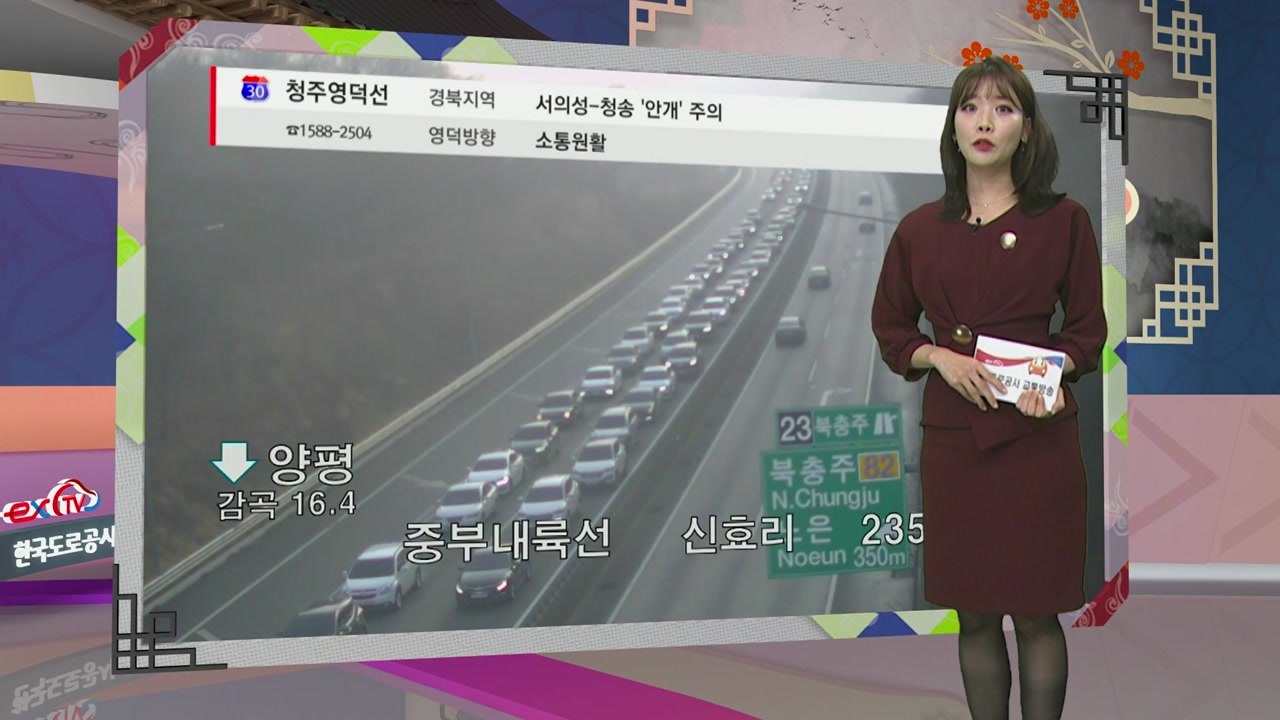 [이 시각 교통상황] 본격적인 귀경 정체 시작...오후 4~5시 정체 절정 / YTN
