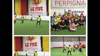 HEDY ET KHEDYN TRONYON - ANNIVERSAIRE - ASPTG ÉLITE FOOTBALL - FIVE PERPIGNAN GRAND ST CHARLES - 25.01.2020 - V1