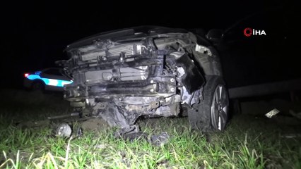 Tekirdağ'da trafik kazası: 2 yaralı