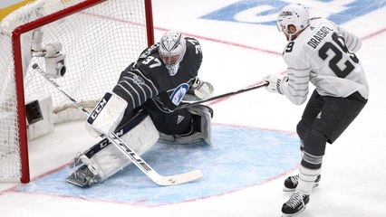 Leon Draisaitl collects hat trick in win against Team Central