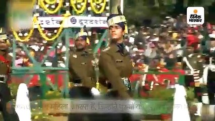 तानिया शेरगिल पुरुष टुकड़ी की अगुआई करने वालीं पहली महिला कैप्टन