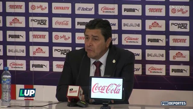 LUP: Tenemos un plantel muy bueno : Luis Fernando Tena