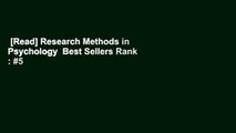 [Read] Research Methods in Psychology  Best Sellers Rank : #5