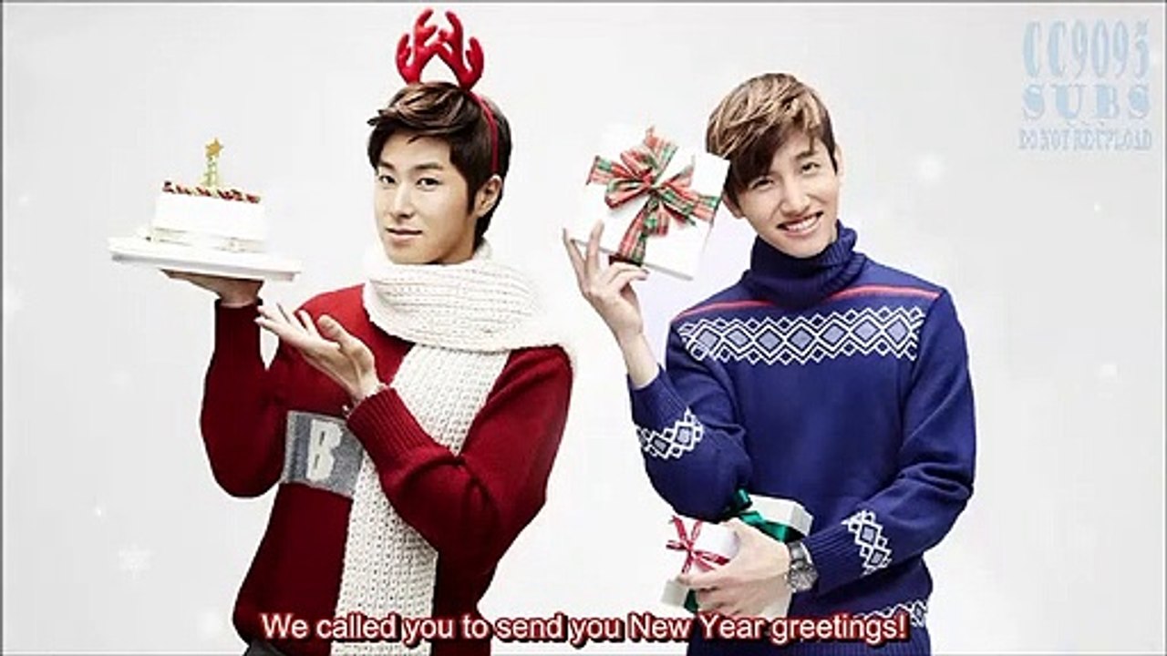 130101 TVXQ Message for New Years