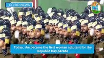 Watch: Captain Tania Shergill leads all-men contingent in Republic Day parade