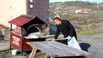Zonguldak maaşını biriktiren muhtar, mahallesine 15 taş fırın yaptırdı