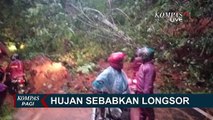 Lampung Dilanda Longsor, Jalur Lintas Liwa-Krui Lumpuh Total