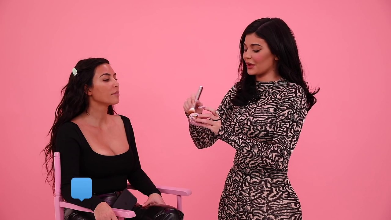 Make up  tutorial With  _with_us_Kim_and_Kylie